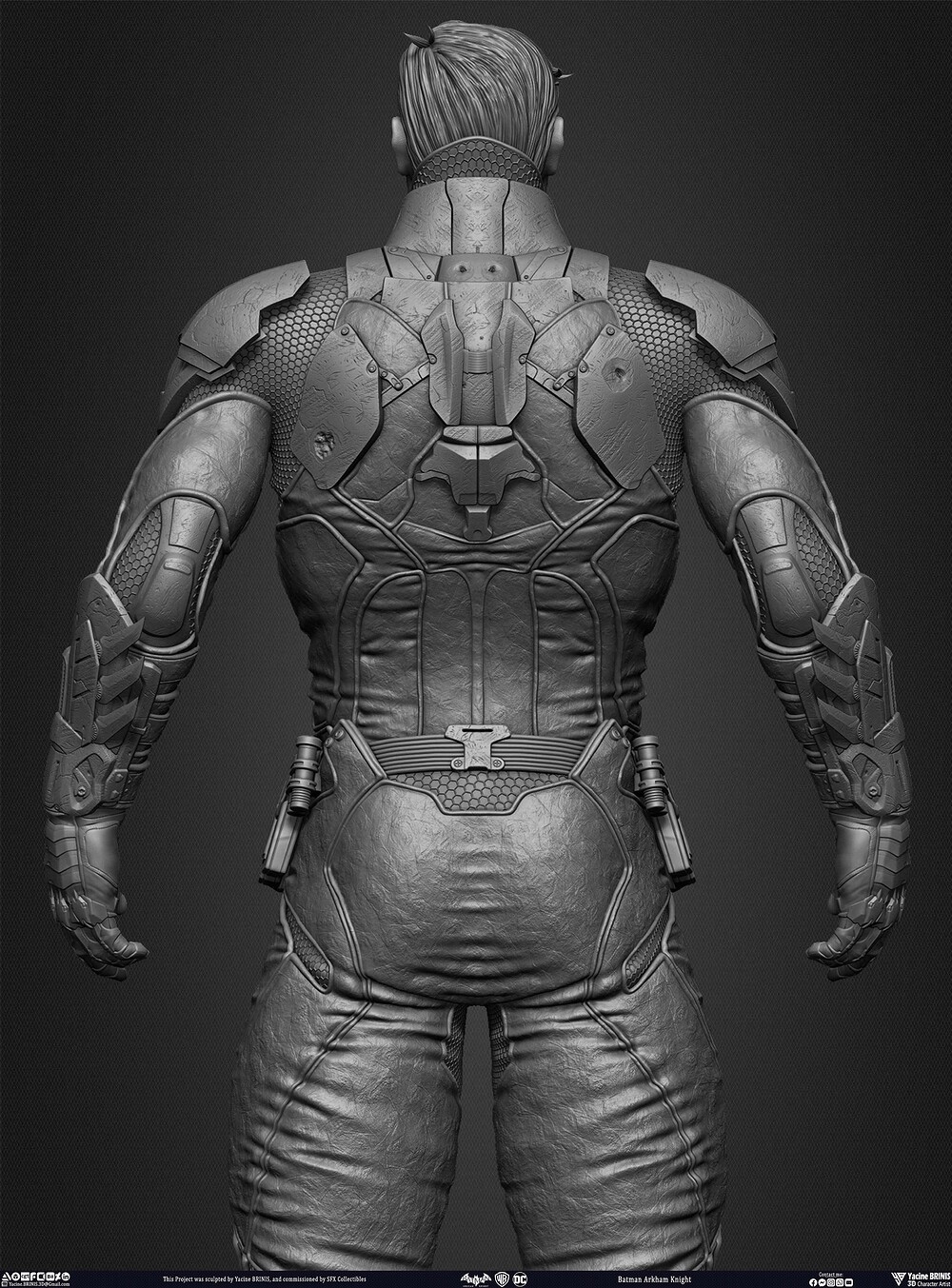 Batman Arkham Knight Warner Bros Vol 01 Sculpted by Yacine BRINIS 012