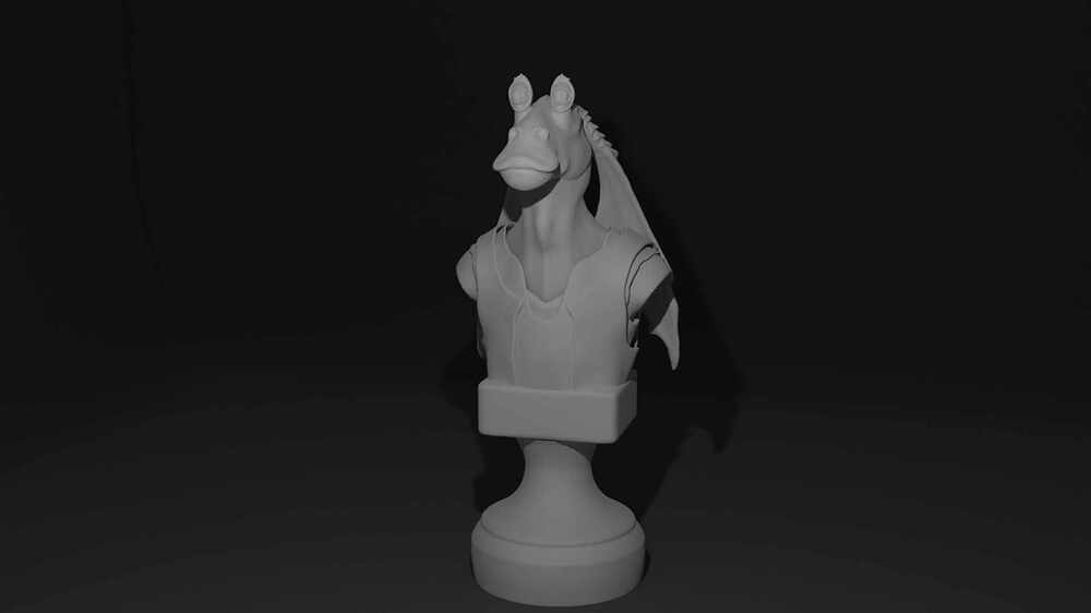 Jar Jar Statue Submission