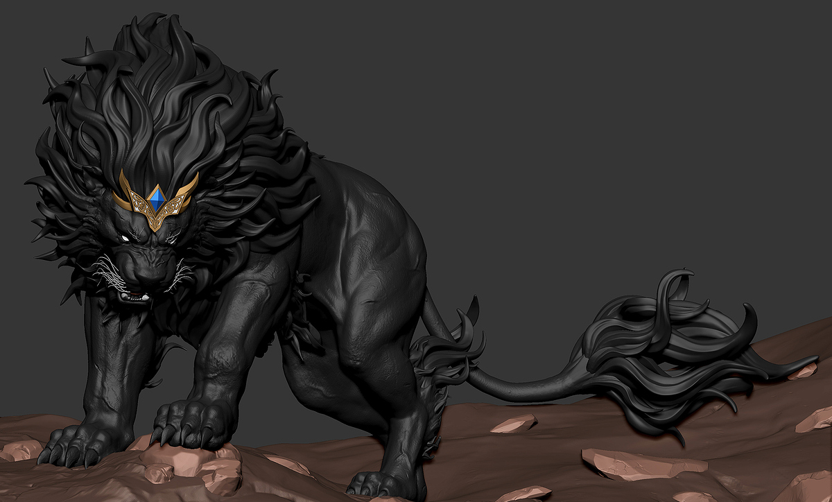 LionKing_3D Sketch_11