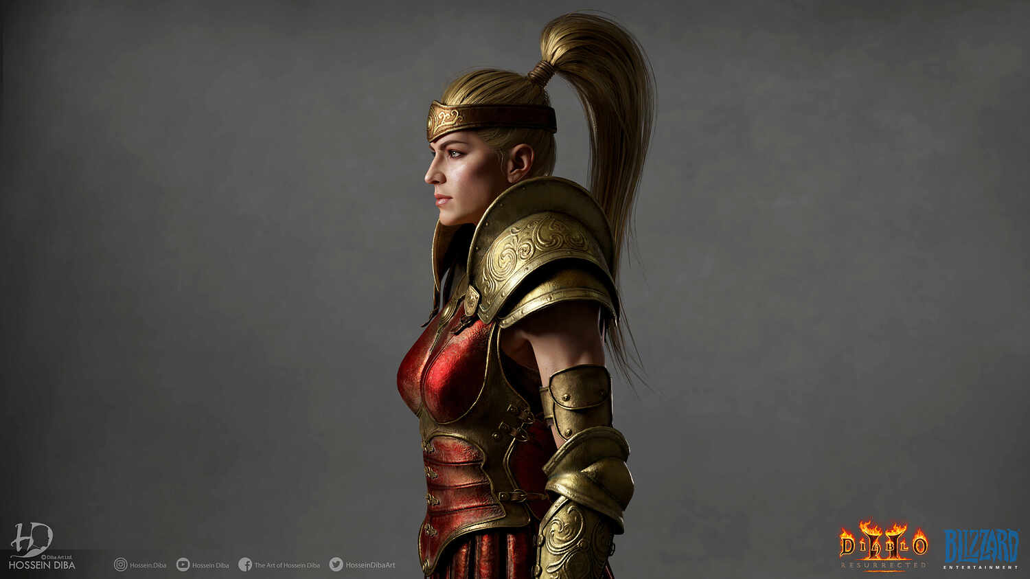 Diablo II: Resurrected Amazon - ZBrushCentral