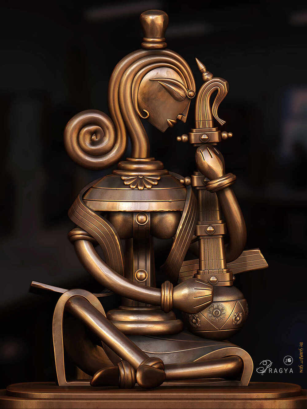 Pragya_Digital_Sculpture_SurajitSen_Jan2023_L