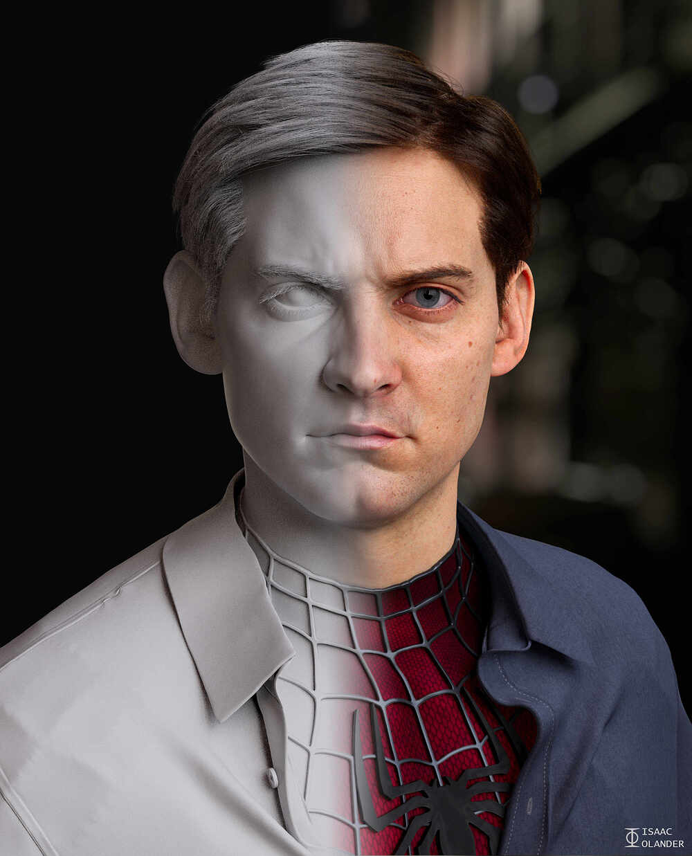 Peter_Parker_Tobey_Maguire_gradient_Isaac_Olander