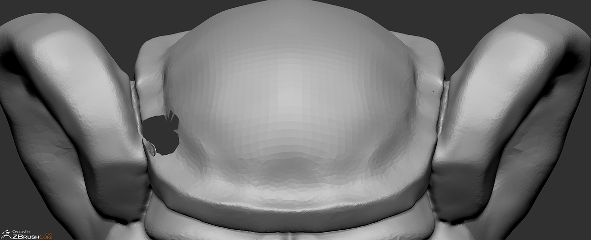 PMD head hole