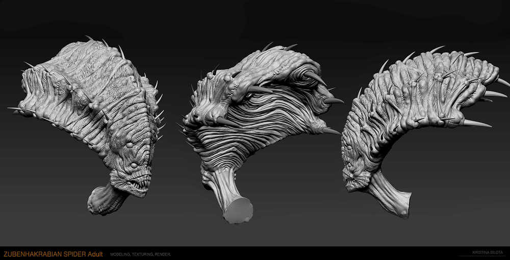 ZubenhakrabianSpider_Zbrush03