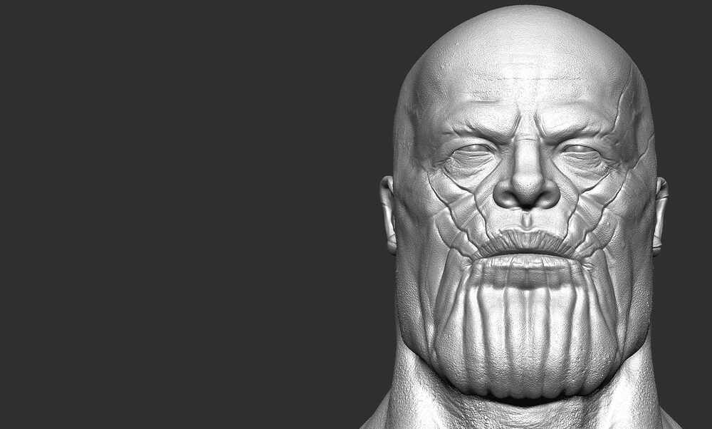 thanosSculpZbrushCloseUp2