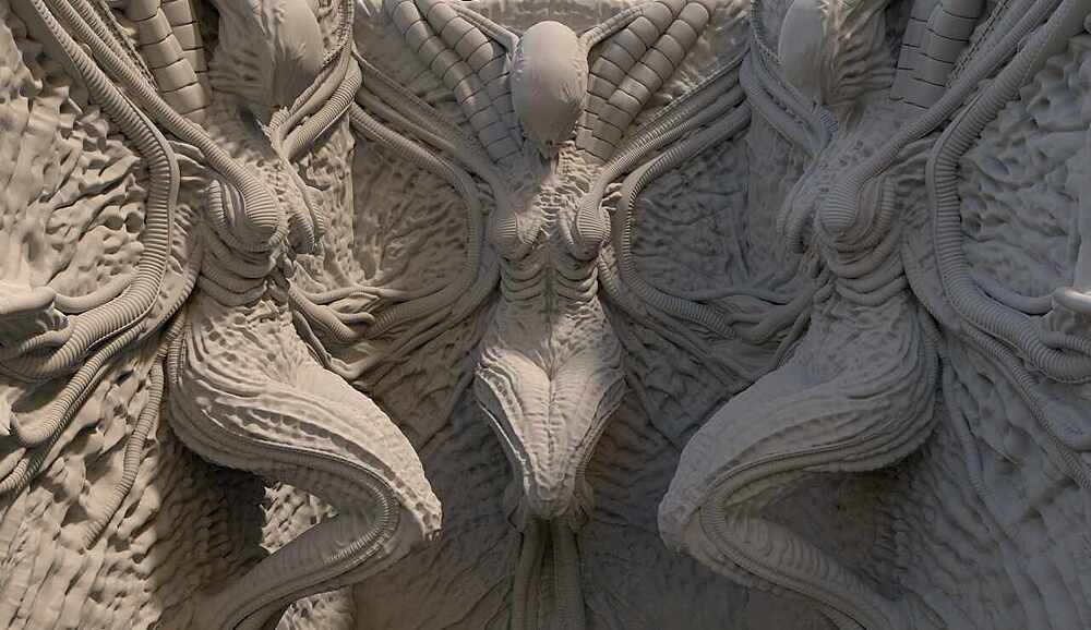 clay render