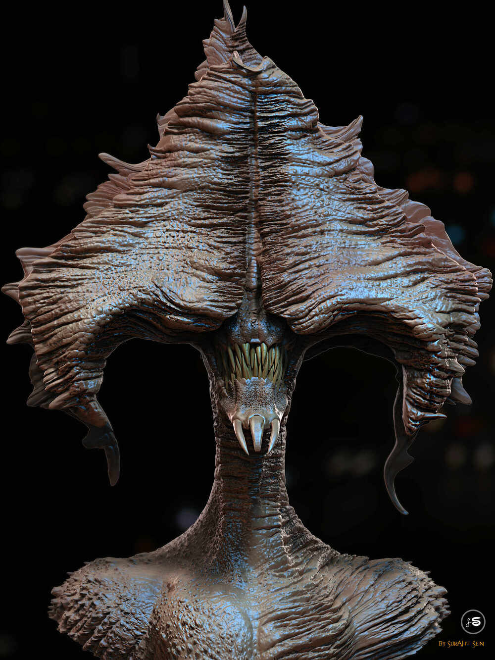 Creature_Digital_Sculpture_SurajitSen_March20223