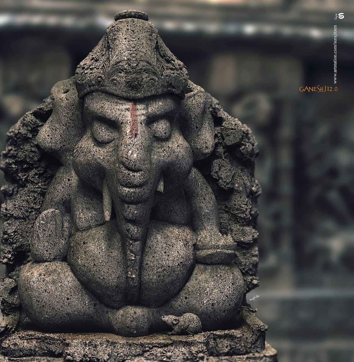 Ganeshji2.0_Digital_Sculpture_SurajitSen_April2020AA_L