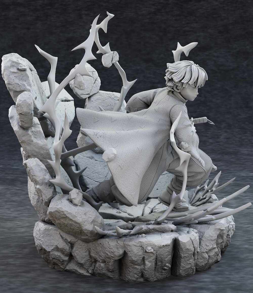 Zenitsu Clay Render (3)