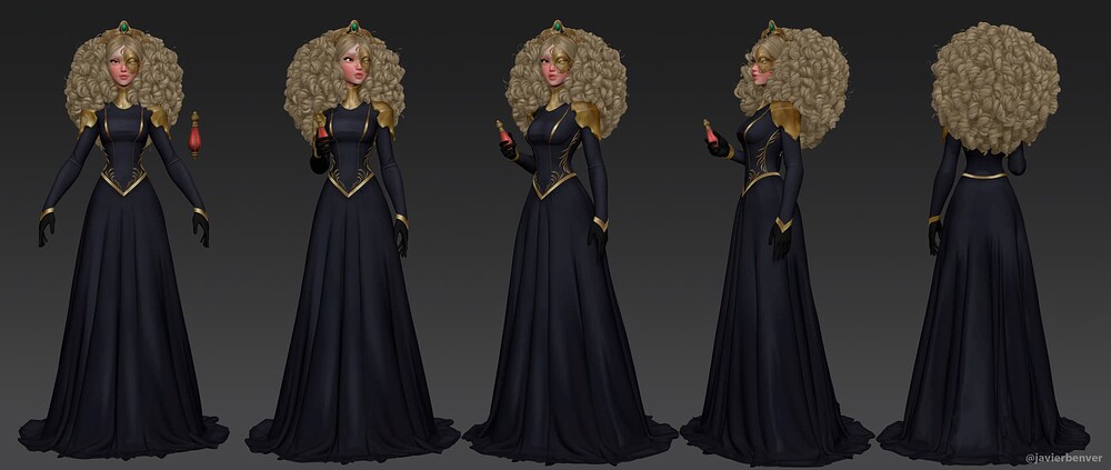 CursedQueen02_javierbenver