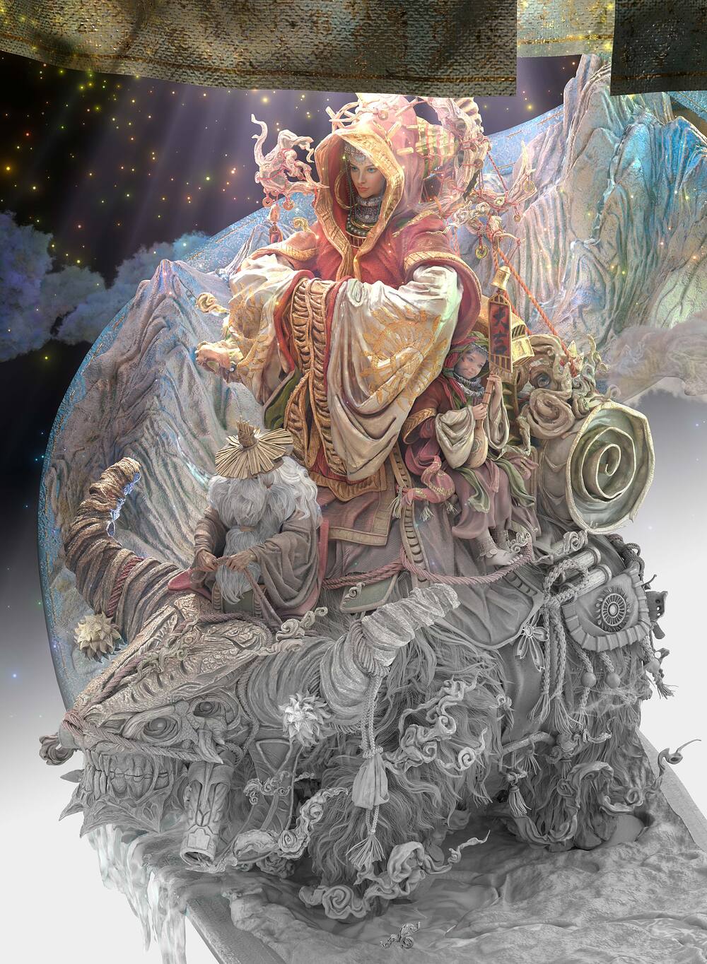 场景3_渐变白膜