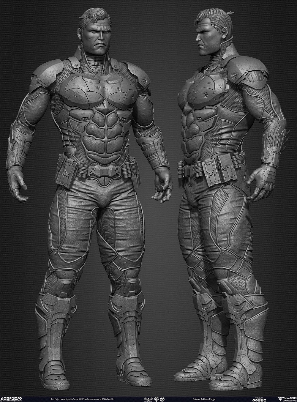 Batman Arkham Knight Warner Bros Vol 01 Sculpted by Yacine BRINIS 015