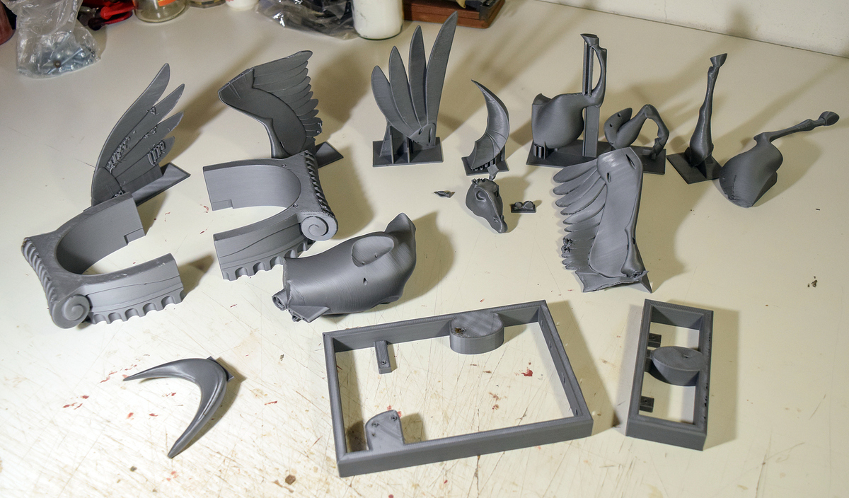 Making Pegasus 3d printed parts