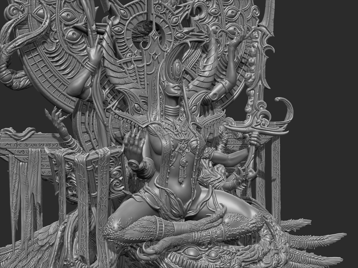 Queen_of_Malifica_Gray_ZBrush_04