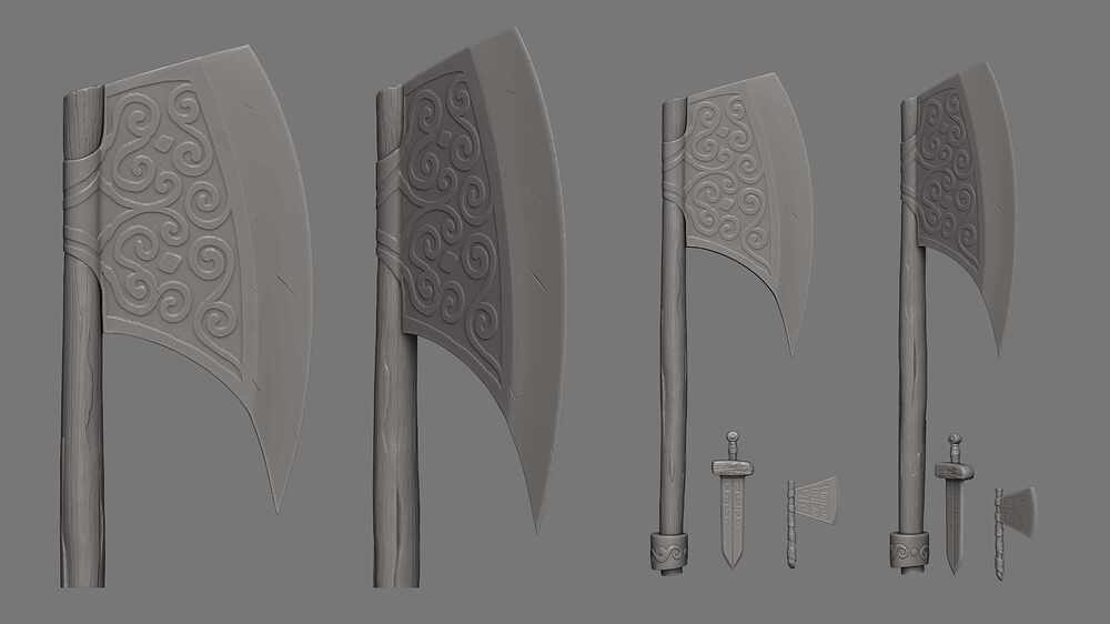 ©-2026-viking-artstation-zbrush-axes-4k