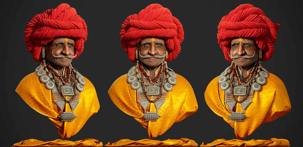 Youssef Lakssir_Rajashtan old man_06