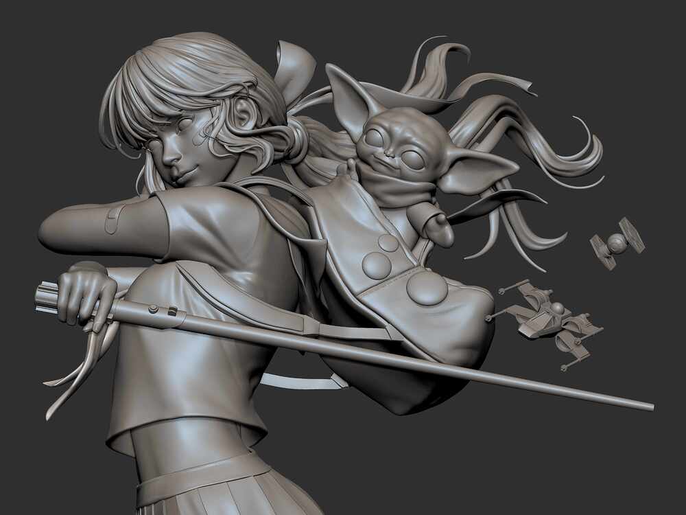 ZBrush-sculpt