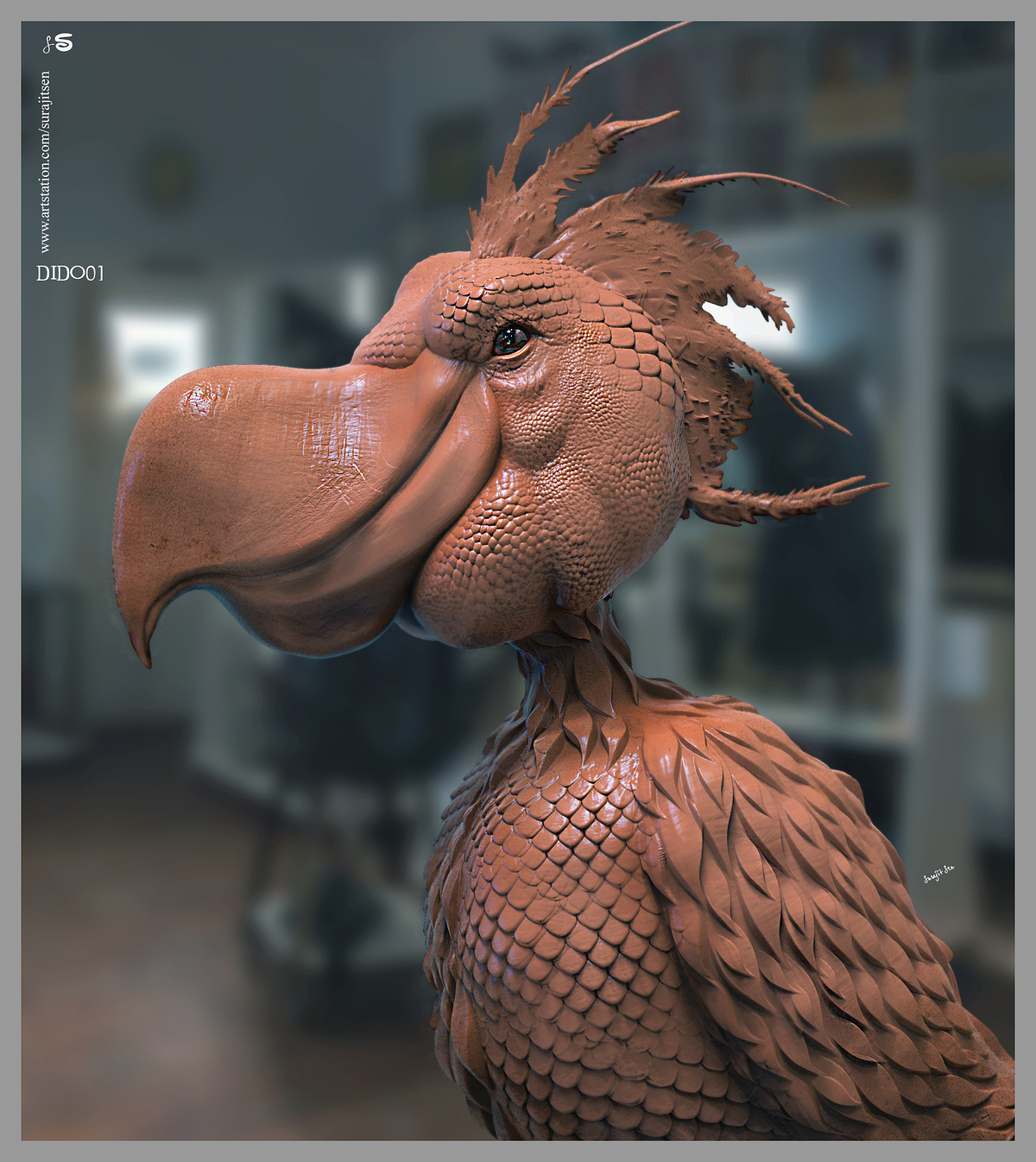 Dido01_Digital_Sculpture_SurajitSen_March2020A1