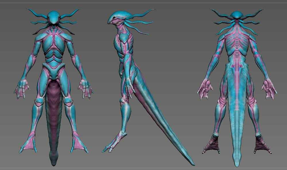 betaCreature 01 color