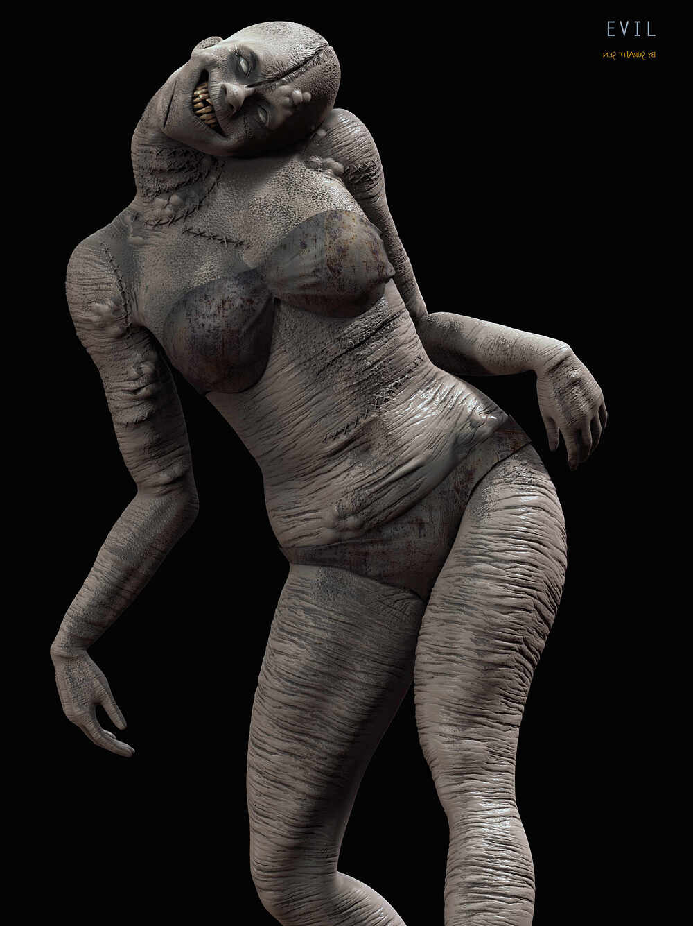 Evil_Digital_SCulpture_SurajitSen_Nov2023_MOD