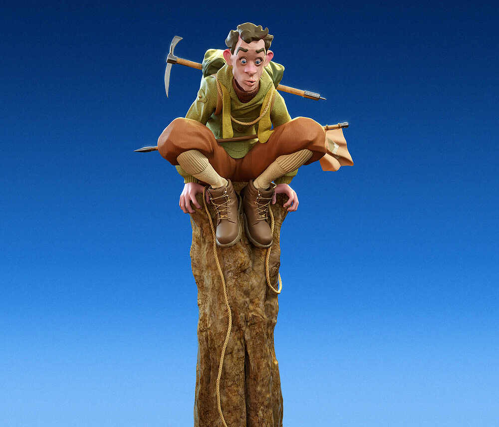 mountain-zbrush