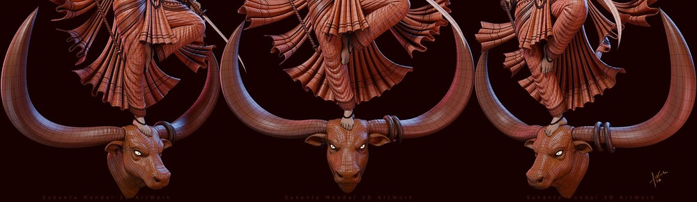 Devi_Durga_art_by_Sukanta_Mondal_11