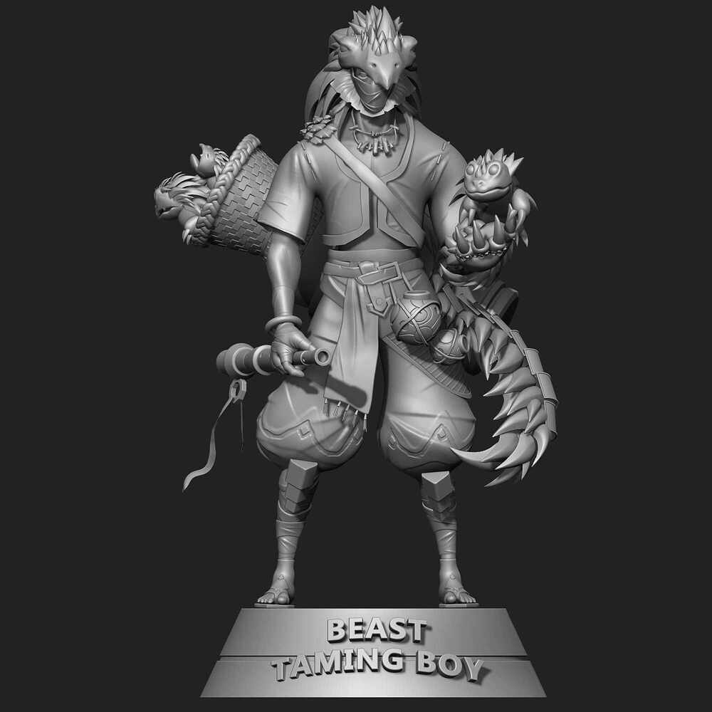 Beast Taming Boy ZBrushCentral Beast Taming Boy ZBrushCentral