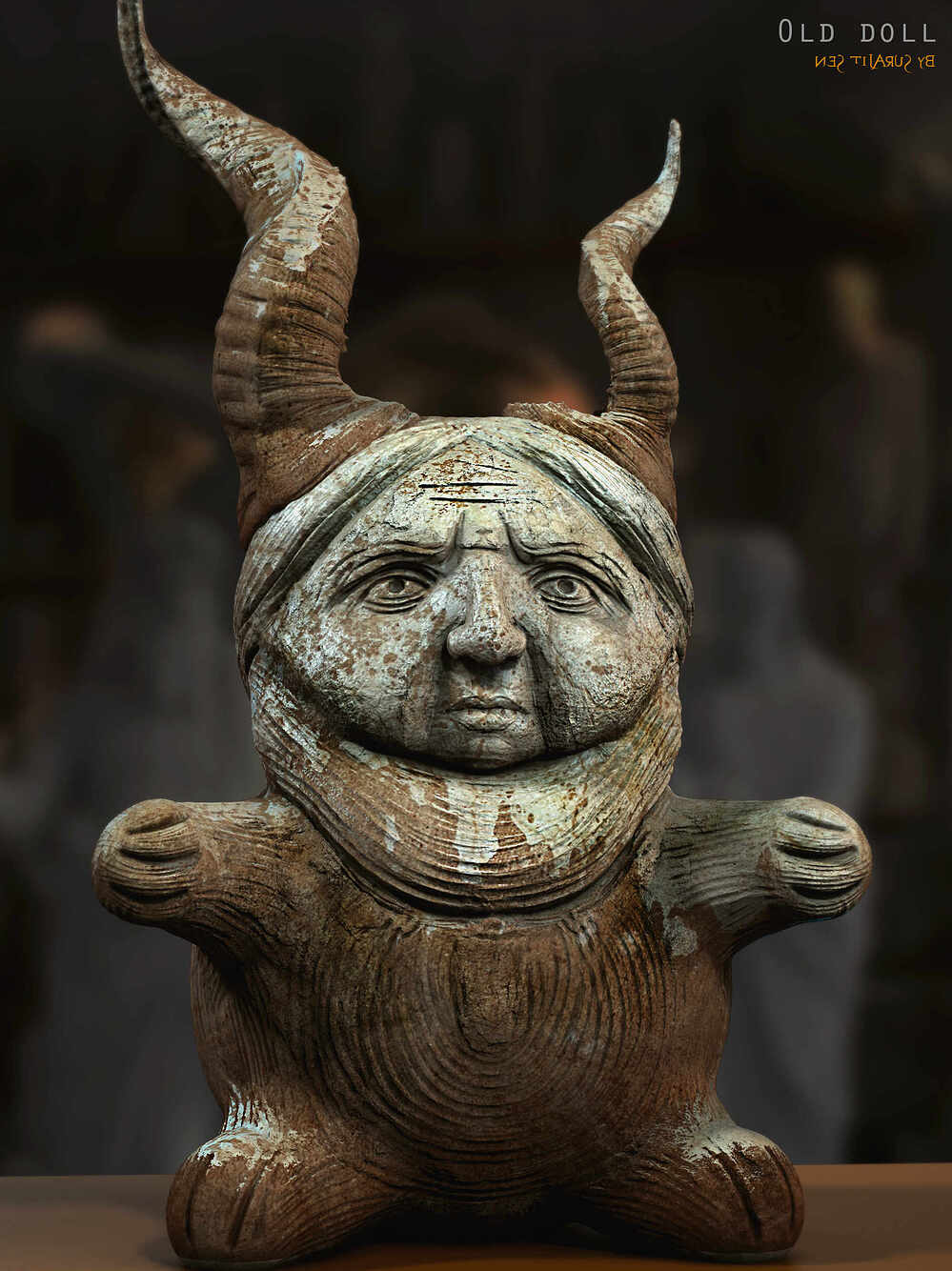 Old_doll_Digital_SCulpture_SurajitSen_June2024