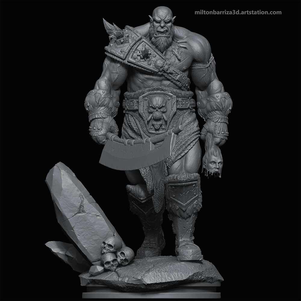 Orc Render Material 02a