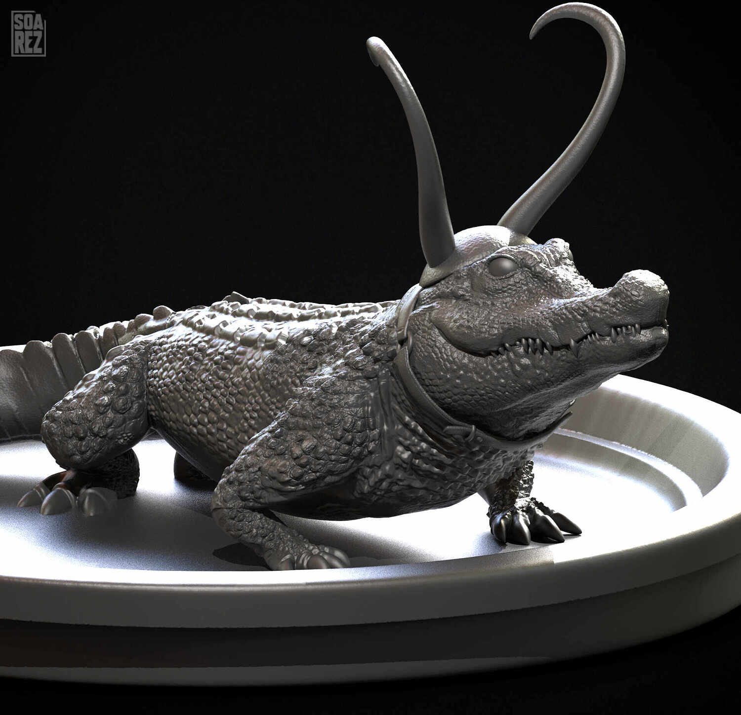 loki alligator plush