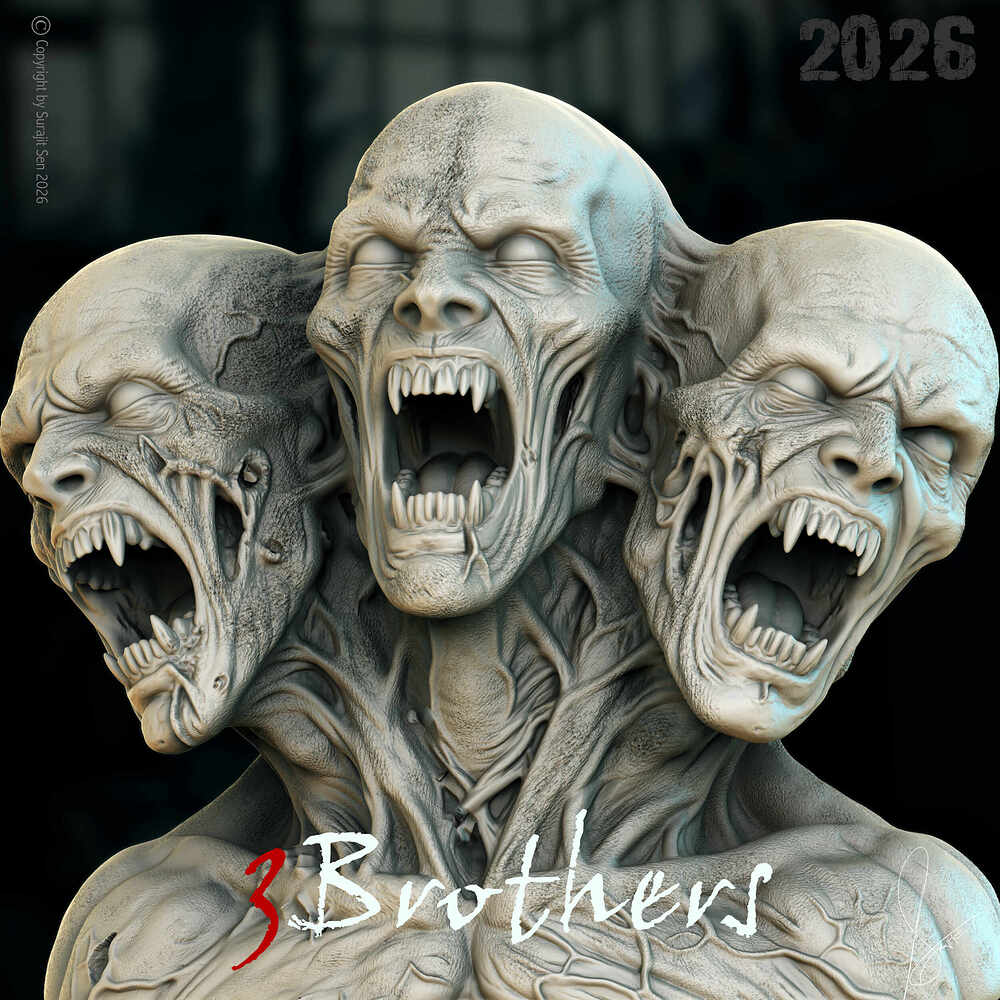 THree Brothers_Digital_Sculpture_SurajitSen_May2026AA