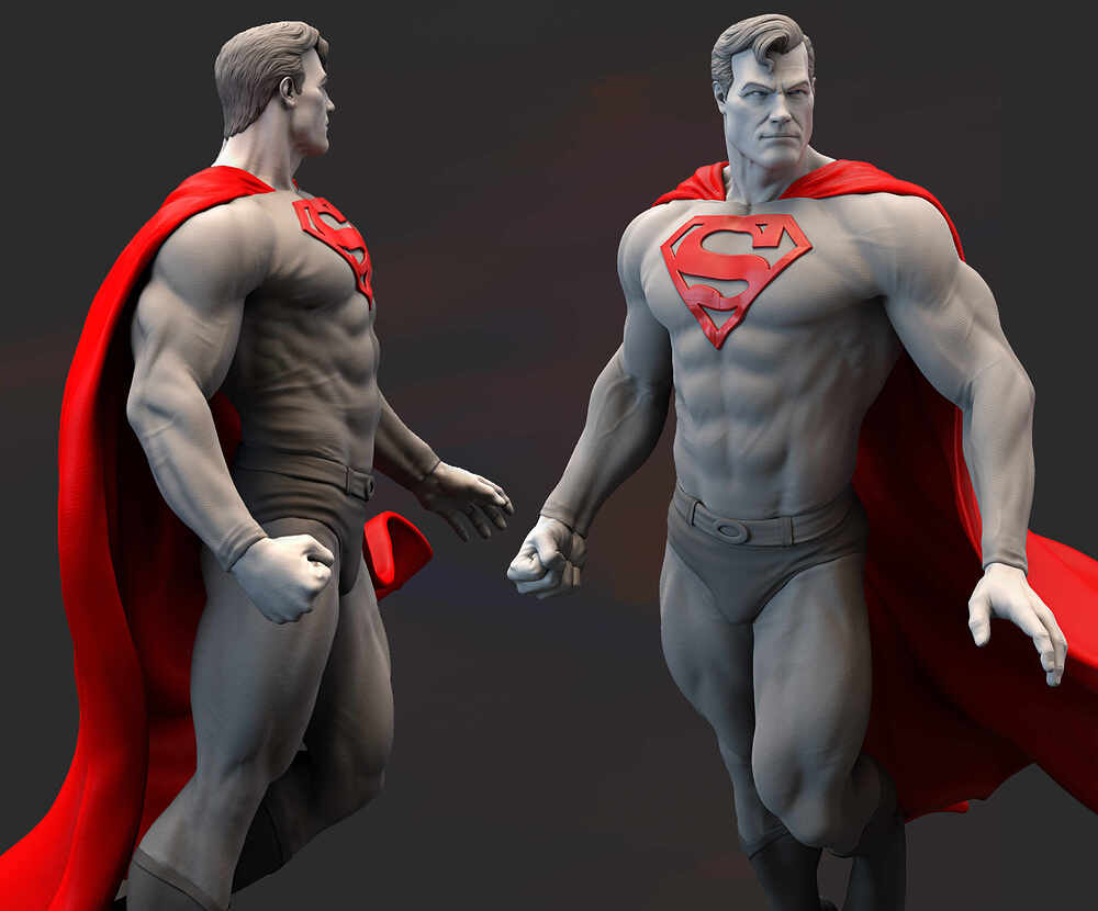 Superman_statue_render07