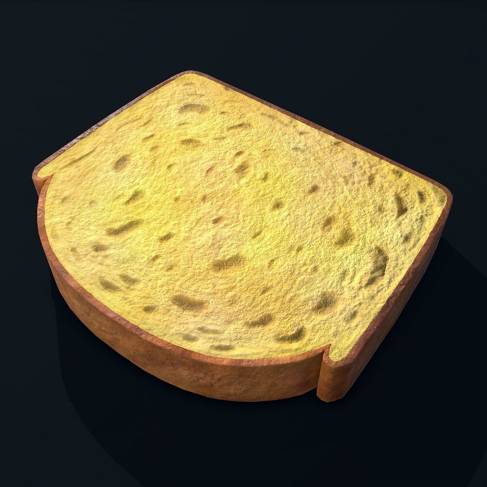 pound-cake-3d-model-low-poly-obj-fbx (2)