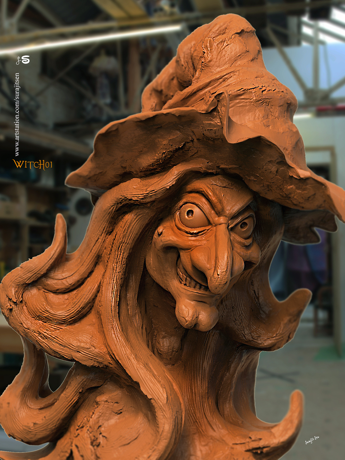 Witch01_Speed_Digital_SCulpt_SurajitSen_March2020S