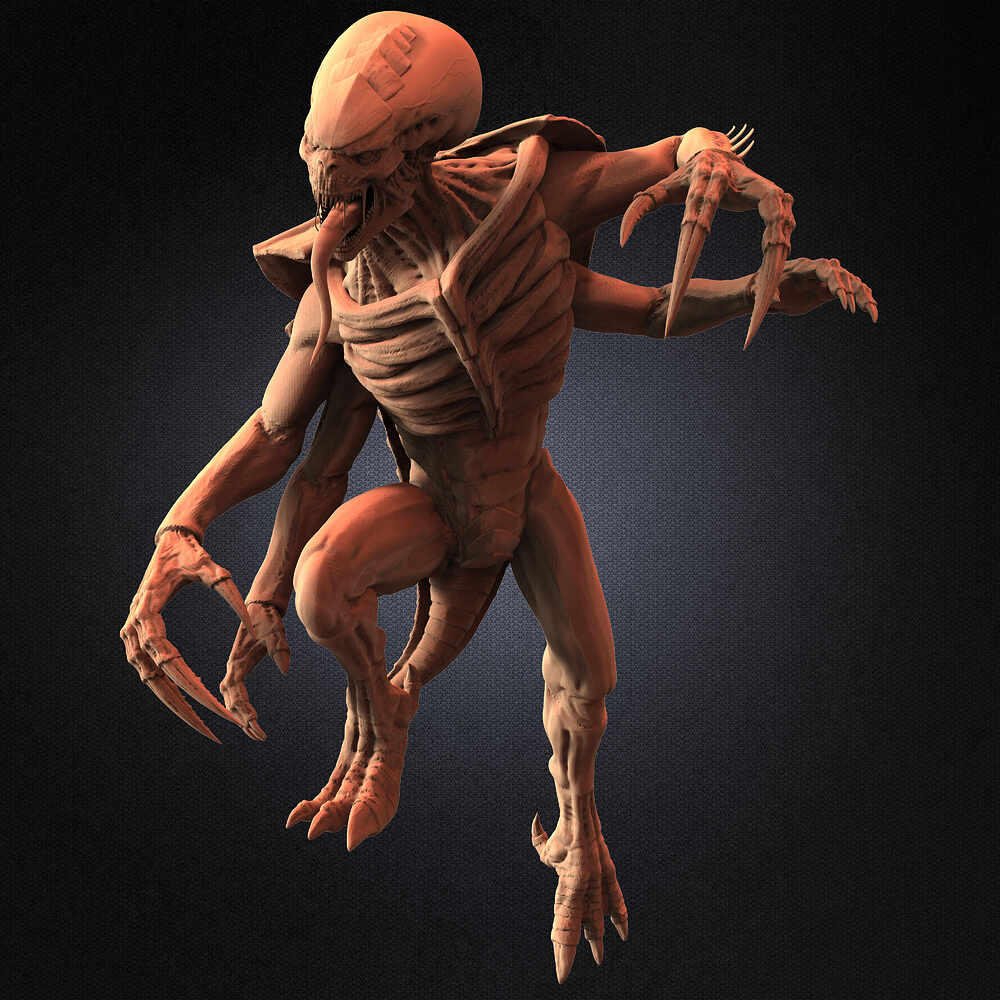 Warhammer Genestealer Volume 01 sculpted by Yacine BRINIS 016