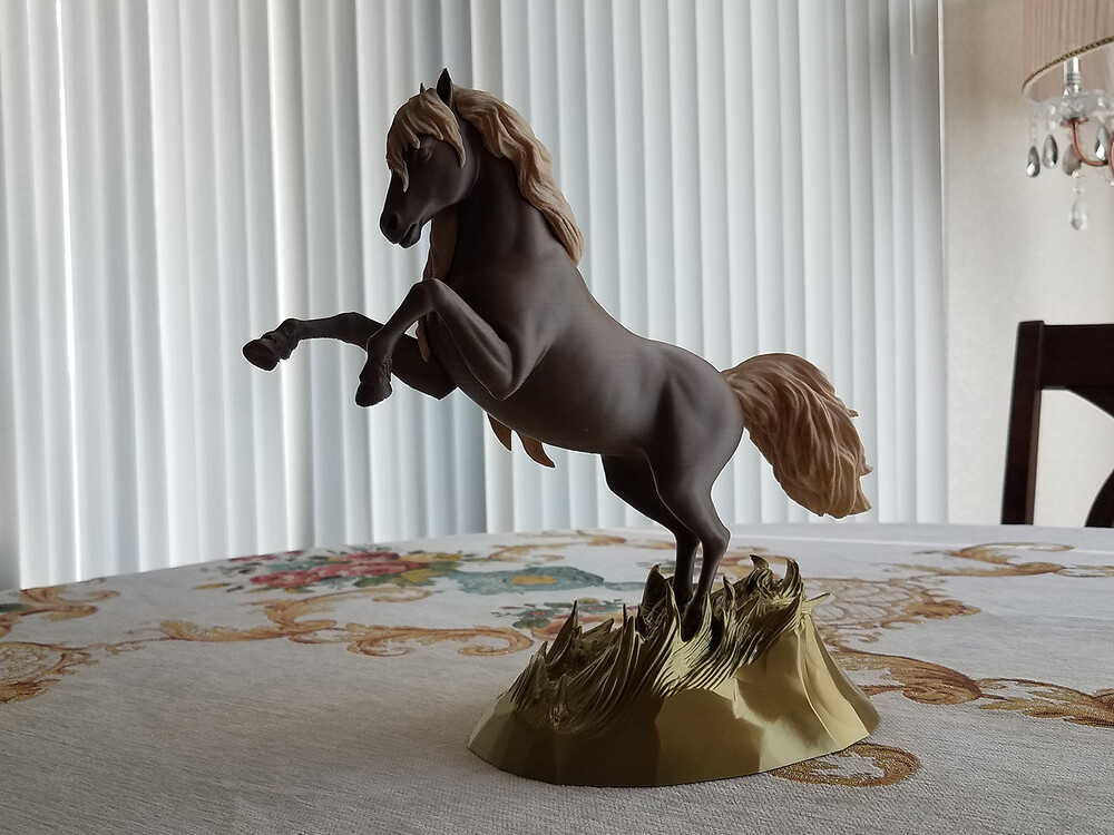 3D printed Horse Sculpture 1