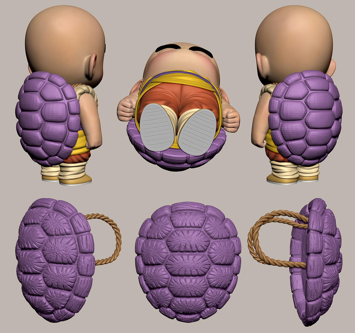 Zbrush_Krillin24