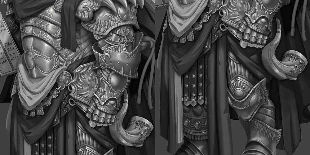 Lion_Greyscale_Previz_Turntable03