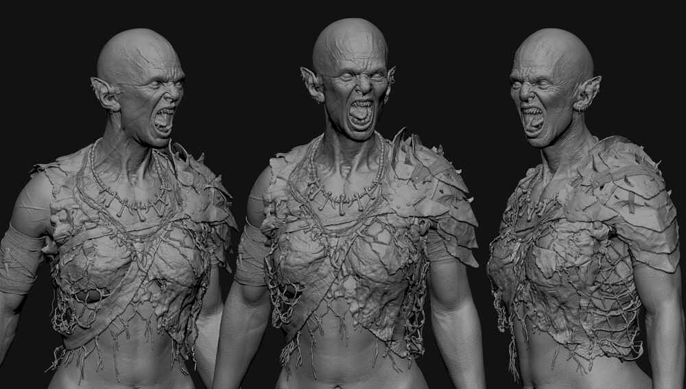 FemaleOrc_Zbrush