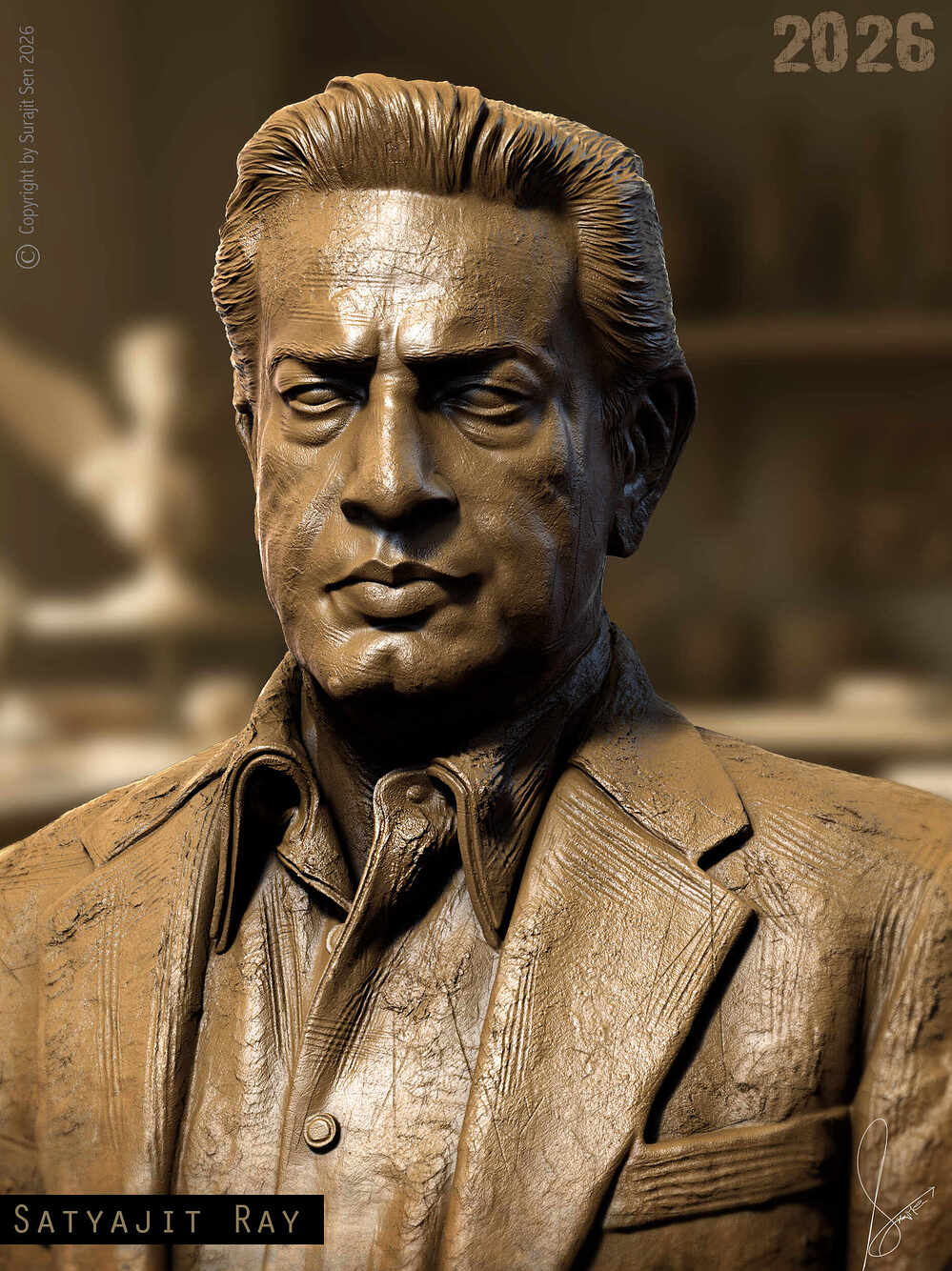 Satyajit_Ray_Digital_SCulpture_SurajitSen_May2026