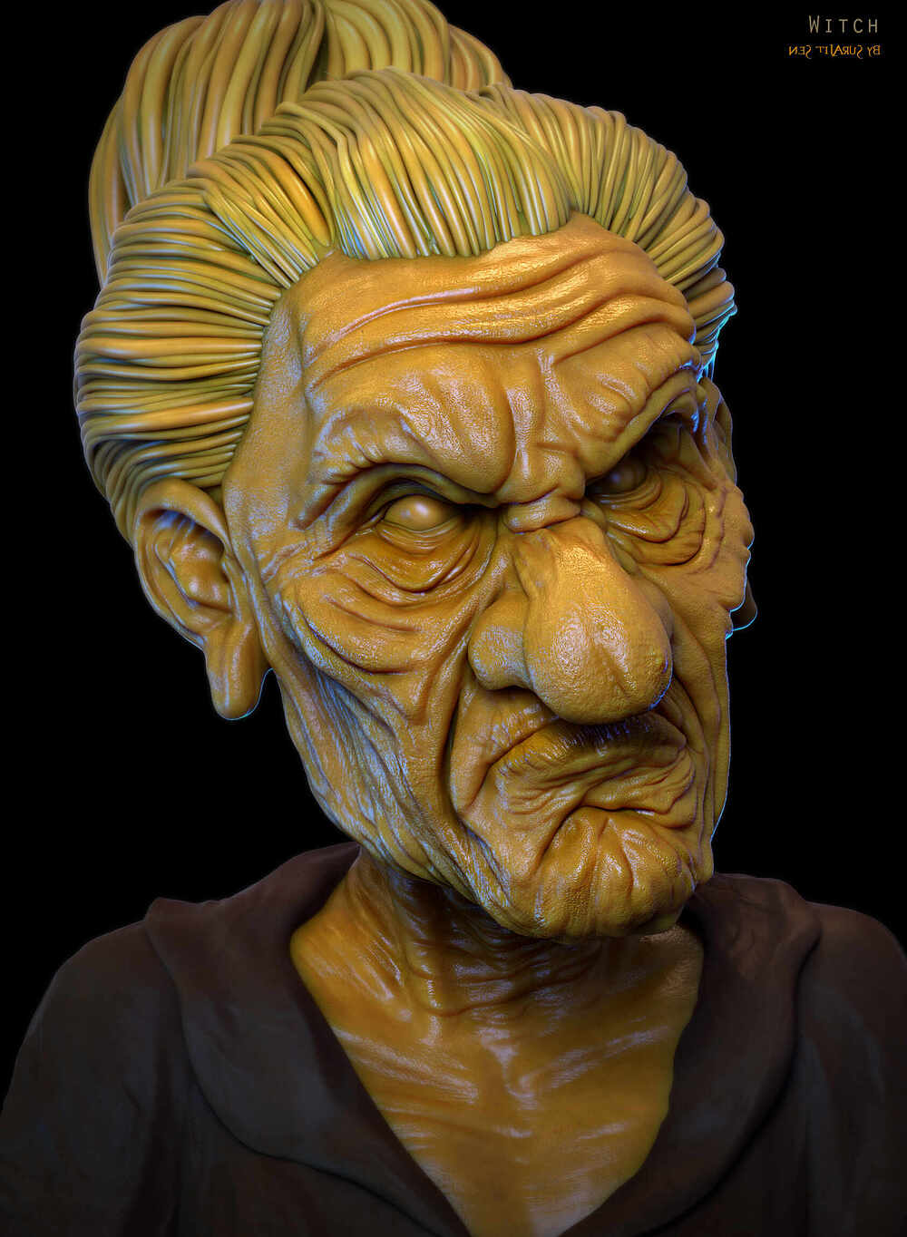 Witch_Digital_SCulpture_SurajitSen_Nov2024