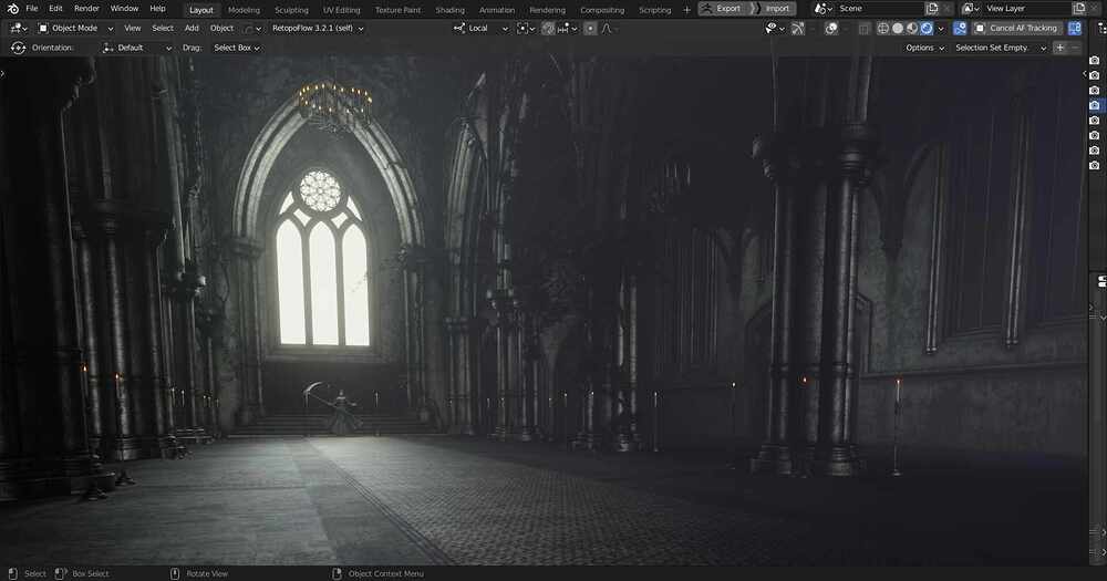 Sister Friede Blender 8