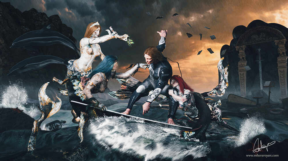 JohnnyMcqueenandMermaidsfinallowres2withlogo