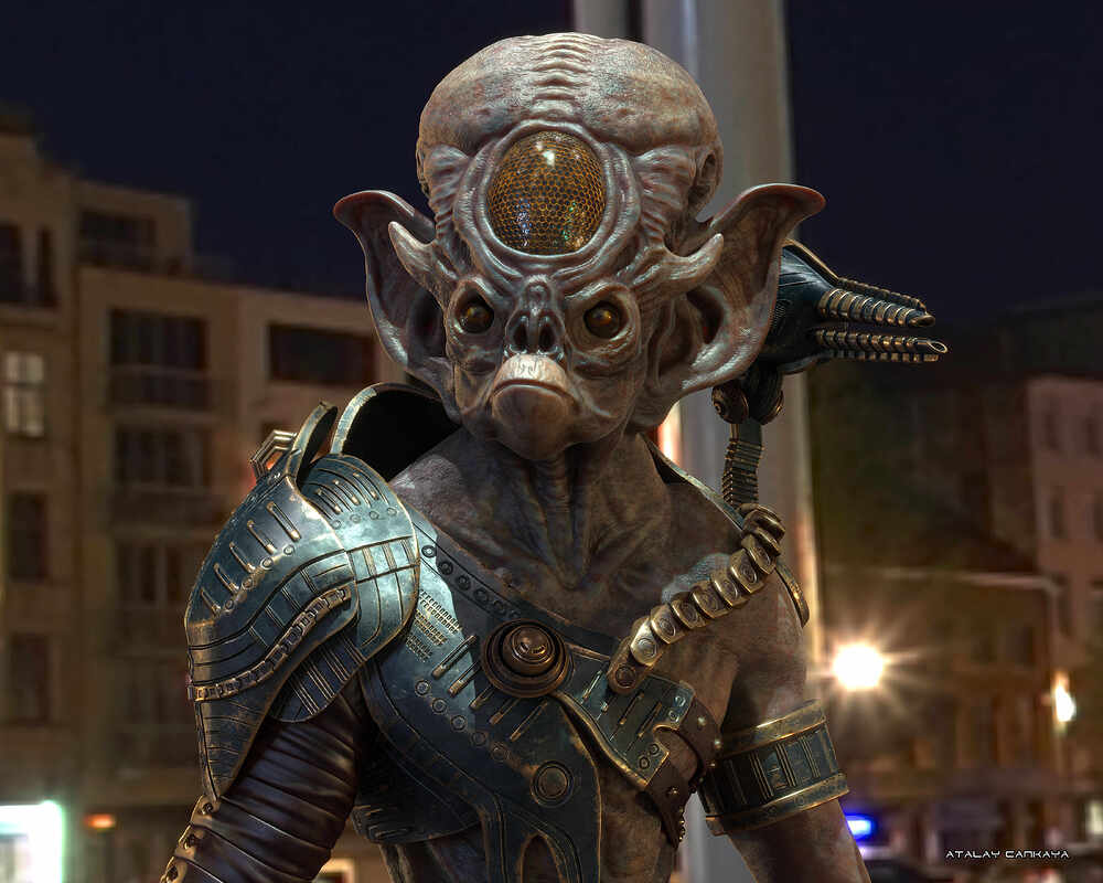 Alien Ape - HDRI 3