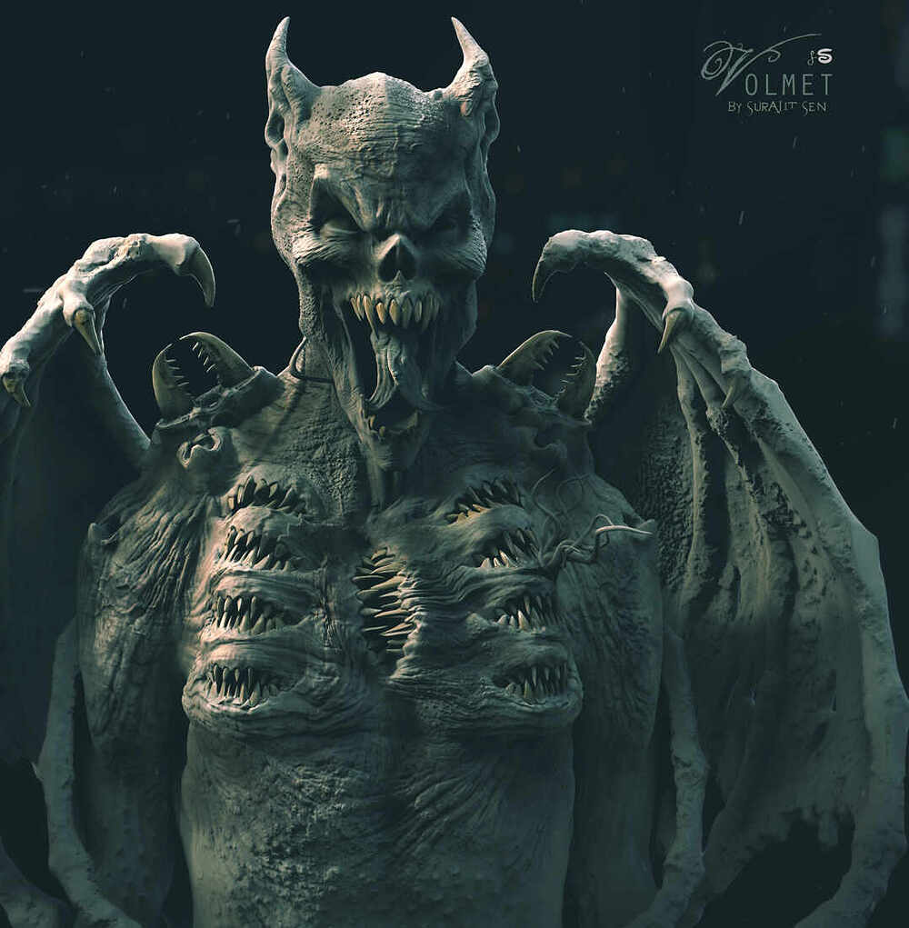 Volmet_Creature_Digital_SCulpture_Surajit_Sen_Dec2021AL