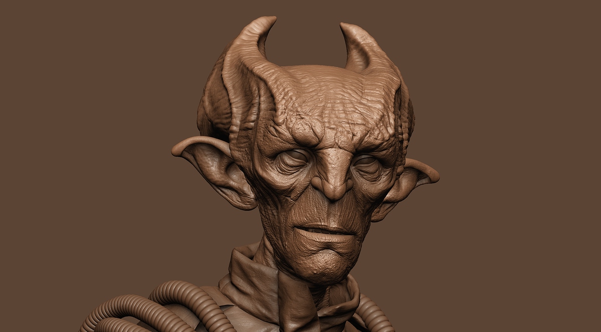 zbrush closeup