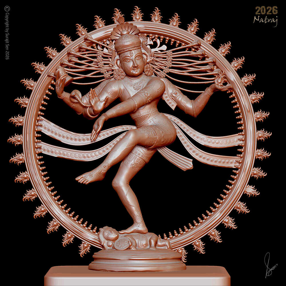 Natraj_Digital_Sculpture_SurajitSen_may2026_WIP