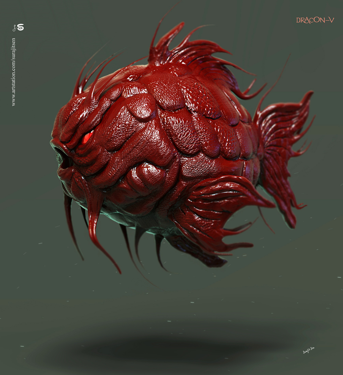 Dracon_V_Digital_Sculpture_SurajitSen_Sept2019