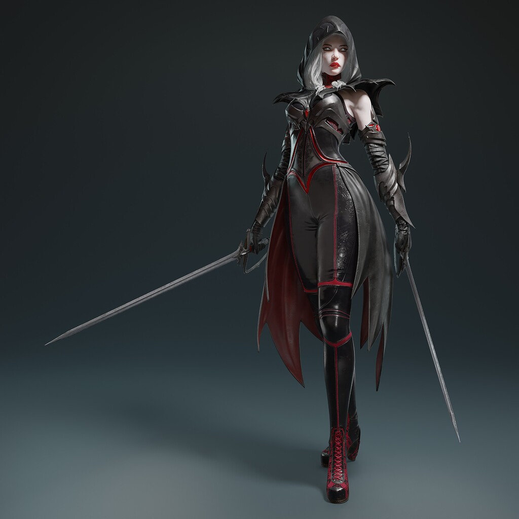 Countess vampire rogue by Yang J - #2 by NateDD - ZBrushCentral