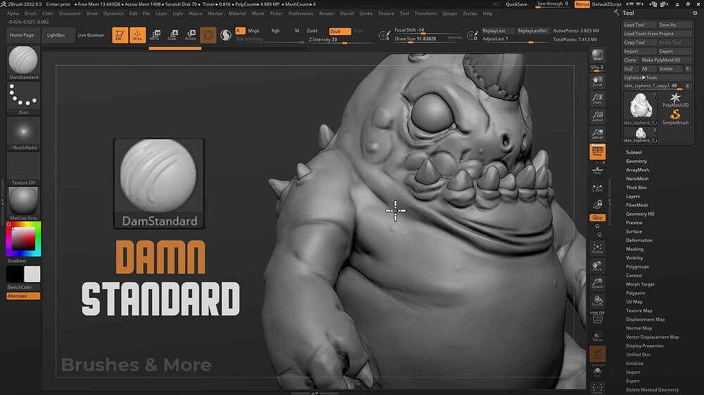ZBrush Quickstart Course Promo D